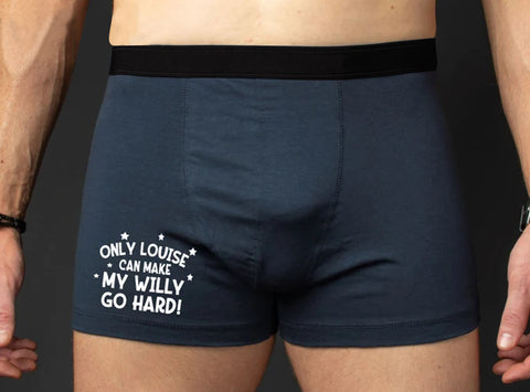 Personalised Underwear - Get Your Willy Out